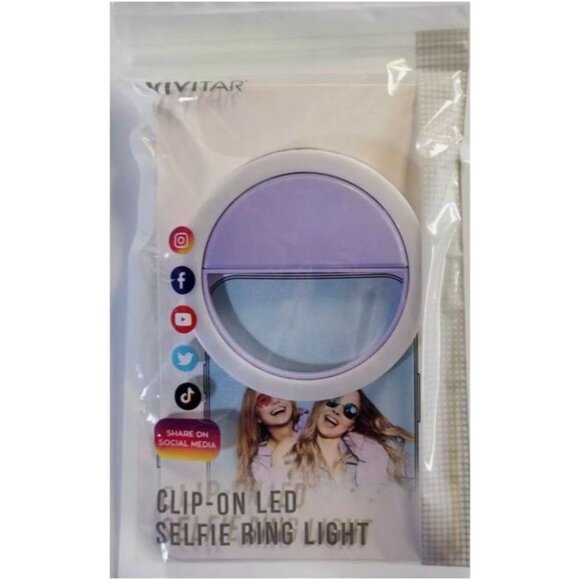 Vivitar Clip-On Vlogging Selfie Ring Light and Clip-on LED (12 items total) - Picture 3 of 14